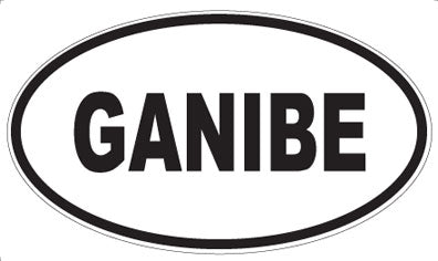 GANIBE - Oval Magnet