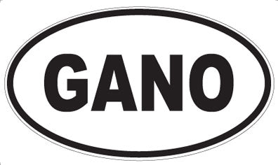 GANO - Oval Magnet