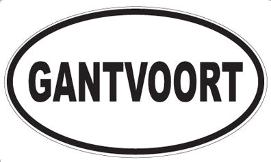 GANTVOORT - Oval Magnet