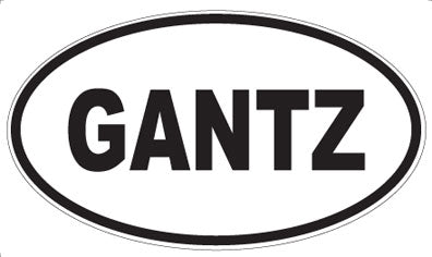 GANTZ - Oval Sticker