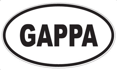 GAPPA - Oval Magnet