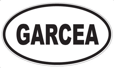 GARCEA - Oval Magnet