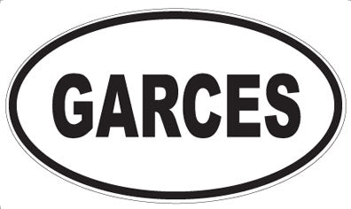 GARCES - Oval Magnet