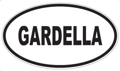 GARDELLA - Oval Magnet