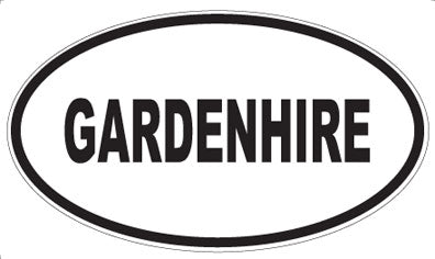 GARDENHIRE - Oval Magnet