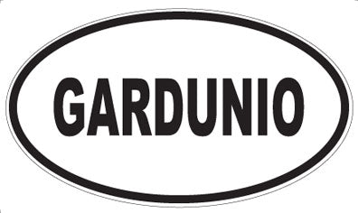 GARDUNIO - Oval Magnet