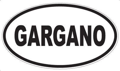GARGANO - Oval Magnet
