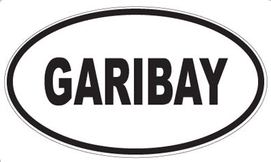 GARIBAY - Oval Magnet