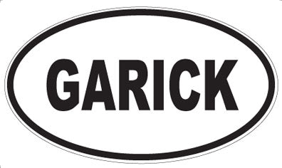 GARICK - Oval Sticker