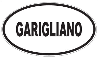 GARIGLIANO - Oval Magnet