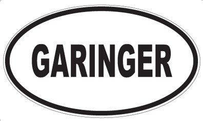 GARINGER - Oval Magnet