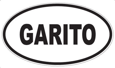 GARITO - Oval Magnet