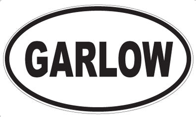 GARLOW - Oval Magnet