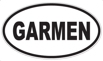 GARMEN - Oval Magnet