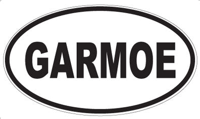GARMOE - Oval Magnet