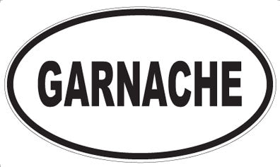 GARNACHE - Oval Sticker