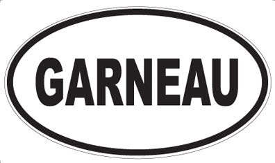 GARNEAU - Oval Magnet