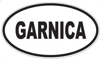 GARNICA - Oval Sticker