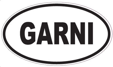 GARNI - Oval Magnet