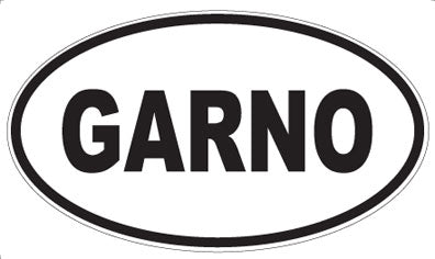 GARNO - Oval Magnet