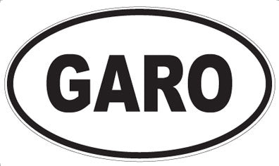 GARO - Oval Sticker