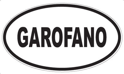 GAROFANO - Oval Magnet