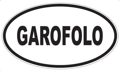 GAROFOLO - Oval Magnet
