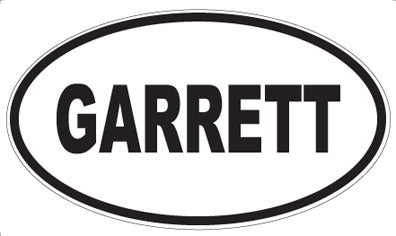 GARRETT - Oval Magnet