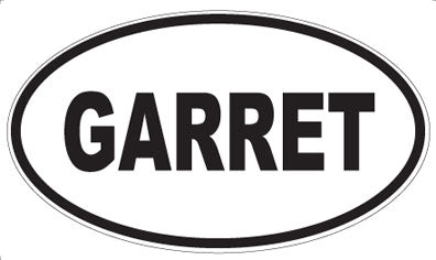 GARRET - Oval Magnet