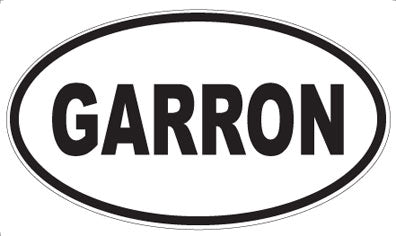 GARRON - Oval Magnet