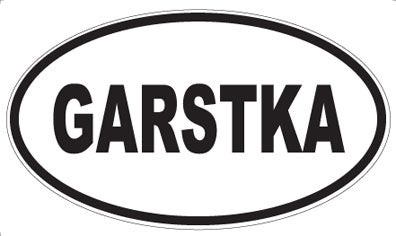GARSTKA - Oval Magnet