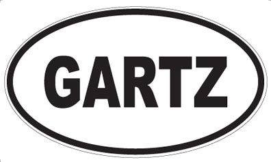 GARTZ - Oval Magnet