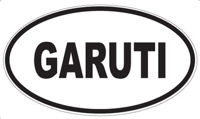 GARUTI - Oval Magnet