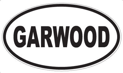 GARWOOD - Oval Magnet