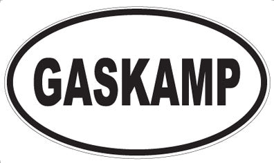 GASKAMP - Oval Magnet