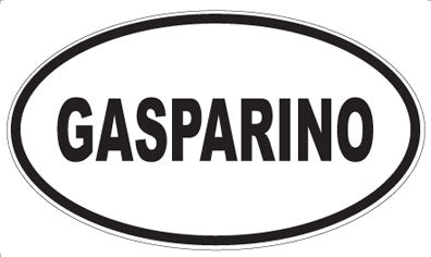 GASPARINO - Oval Magnet