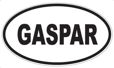 GASPAR - Oval Magnet