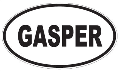 GASPER - Oval Magnet