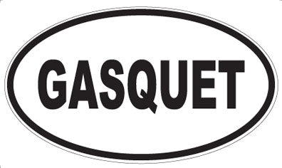 GASQUET - Oval Magnet