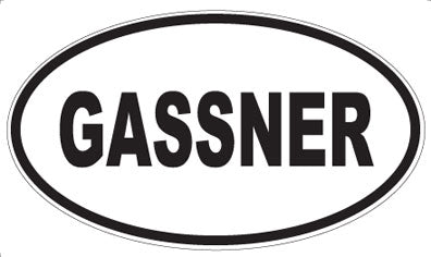 GASSNER - Oval Magnet