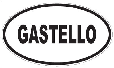 GASTELLO - Oval Magnet