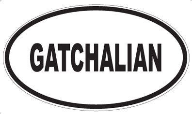 GATCHALIAN - Oval Magnet