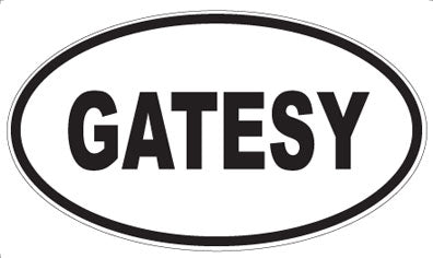 GATESY - Oval Magnet