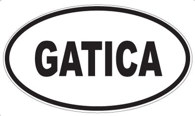 GATICA - Oval Sticker