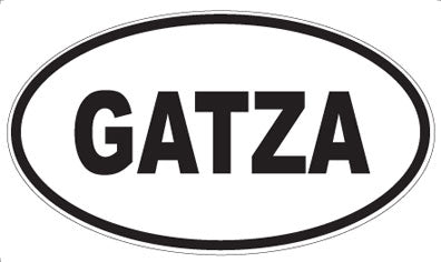 GATZA - Oval Magnet
