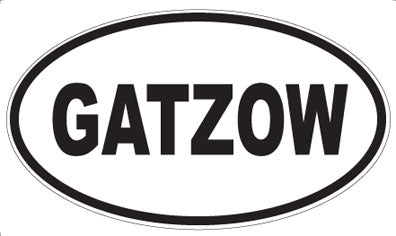 GATZOW - Oval Magnet