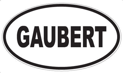 GAUBERT - Oval Magnet