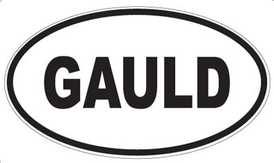 GAULD - Oval Magnet