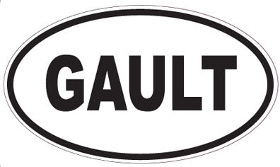 GAULT - Oval Magnet