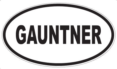 GAUNTNER - Oval Magnet